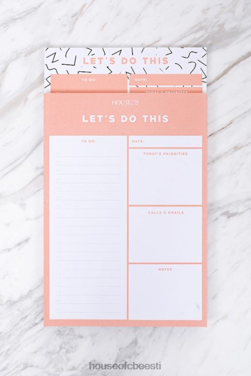 Lets do it Planner lehed duo pack House of CB JZJ4T1351 kingitused