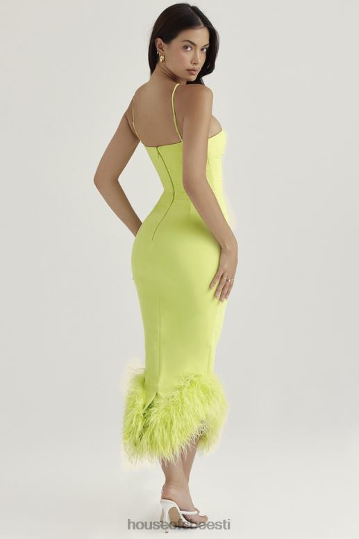 alessia lime midi kleit House of CB JZJ4T420 Riietus