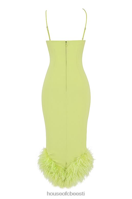 alessia lime midi kleit House of CB JZJ4T420 Riietus