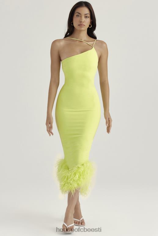 alessia lime midi kleit House of CB JZJ4T420 Riietus