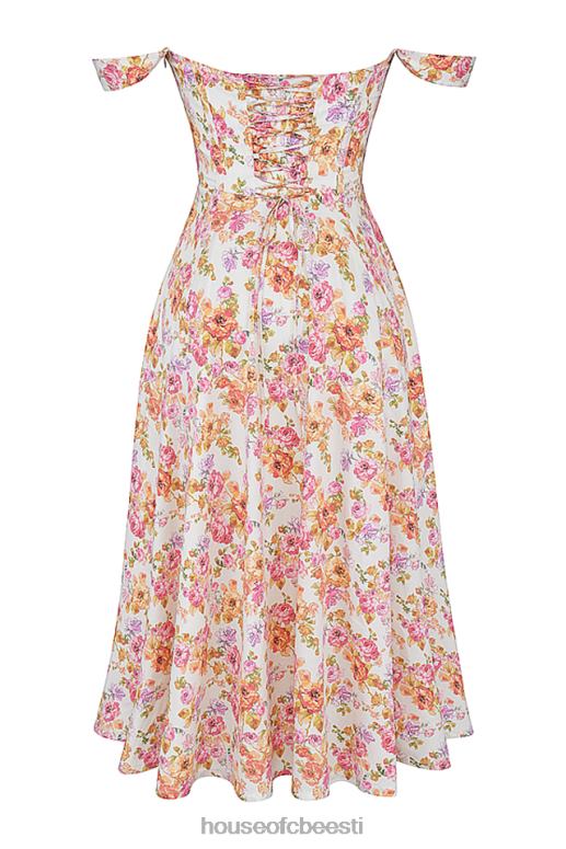 saira elevandiluu lilleline midi sundress House of CB JZJ4T248 Riietus