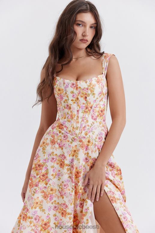 saira elevandiluu lilleline midi sundress House of CB JZJ4T248 Riietus