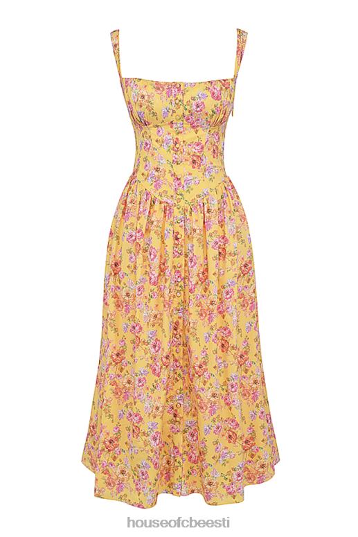 tatiana butter print midi sundress House of CB JZJ4T246 Riietus