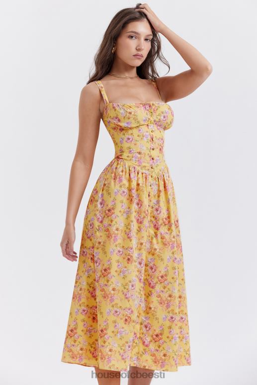 tatiana butter print midi sundress House of CB JZJ4T246 Riietus