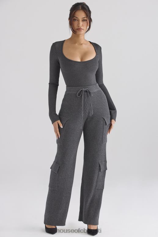 marianna charcoal loungewear body House of CB JZJ4T697 Riietus