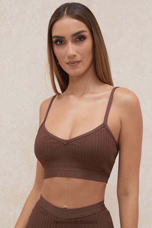 evie šokolaadi sidemega bralette House of CB JZJ4T776 Riietus