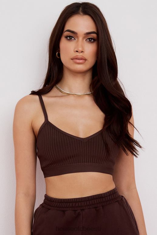 evie pruun sidemega bralette House of CB JZJ4T760 Riietus