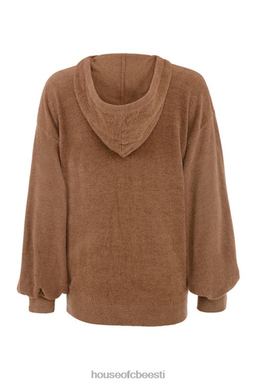 lexi toffee slouchy fit kapuuts House of CB JZJ4T777 Riietus