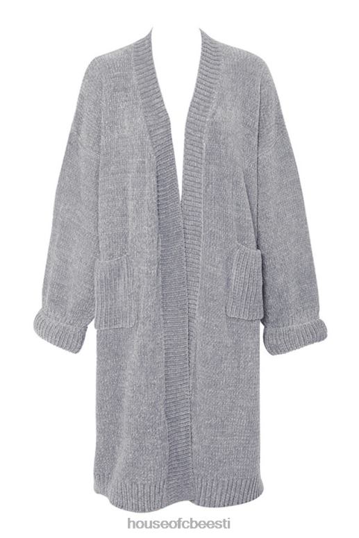 celine grey šenill slouchy kardigan House of CB JZJ4T1053 Riietus